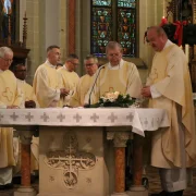 Viele befreundete Priester feierten das 60-jährige Jubiläum mit Helmut Middendorf.